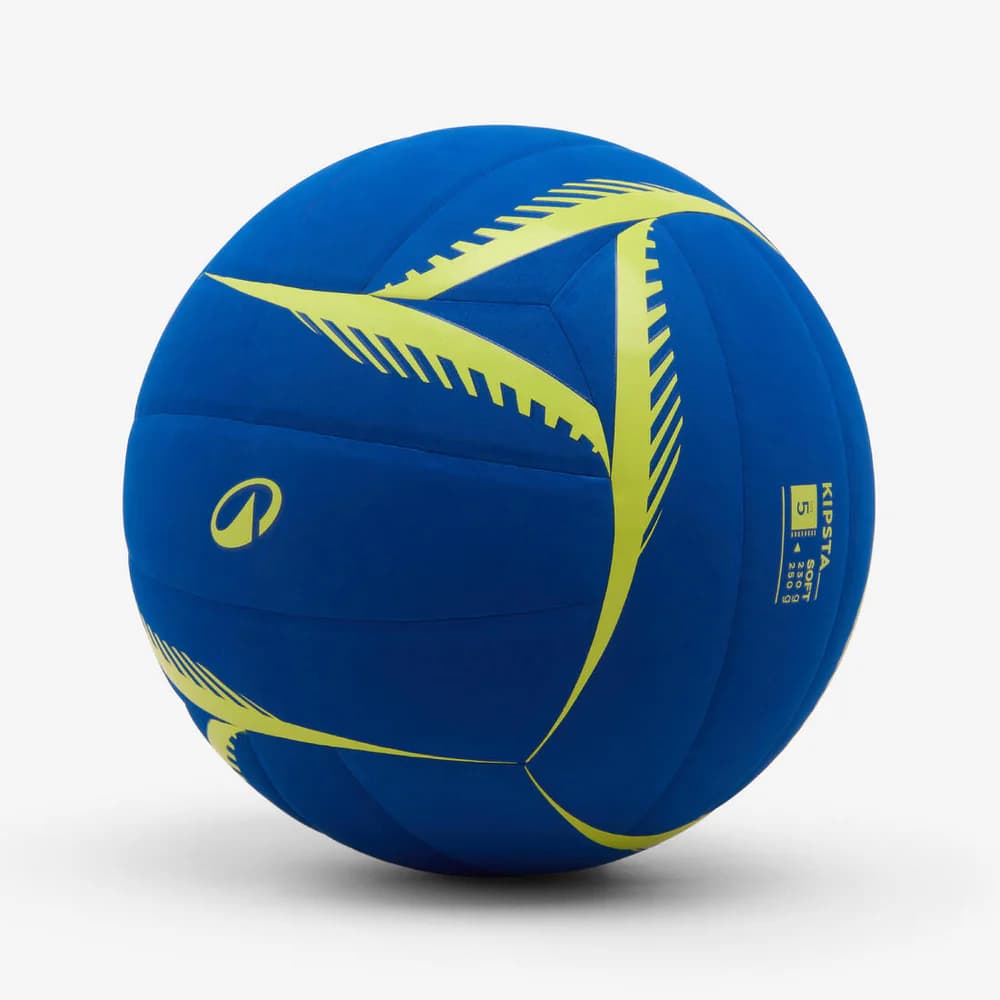 Volleyball 230/250 g Ball VB500 Soft - Blue/Yellow 1