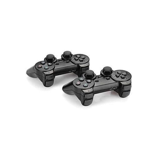 Double Shock Wireless Game Controller With Dual Vibration & Joysticks  3