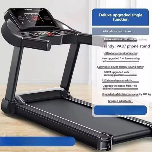 Electric Foldable Treadmill Pack with Massage Machine 2